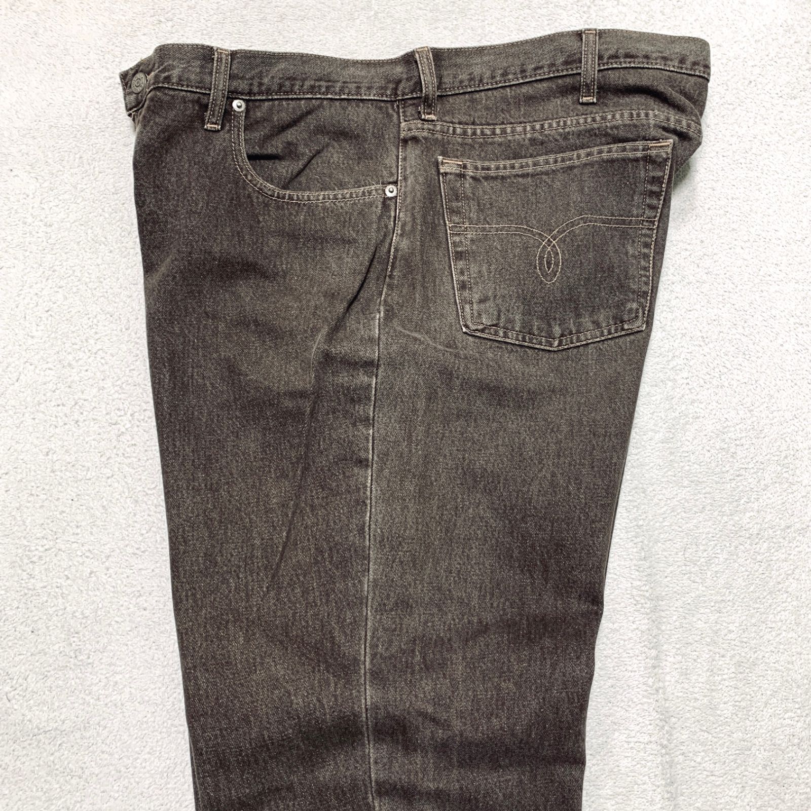 Double RL / RRL USA製 アメリカ製 ブラウンデニム デニムパンツ 