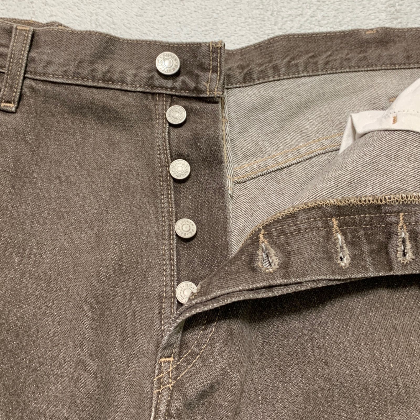 アメリカ製　RRL ブラウンデニム　ジーンズ Double RL / RRL USA製 アメリカ製 ブラウンデニム デニムパンツ