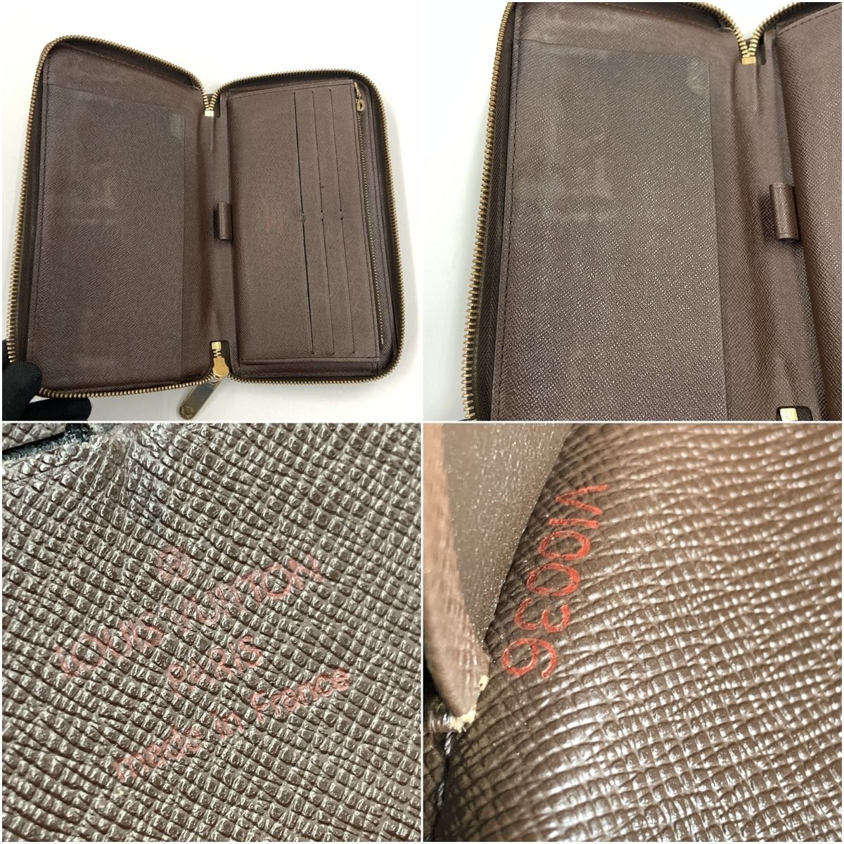 〇〇LOUIS VUITTON ルイヴィトン ダミエ ジッピー オーガナイザー