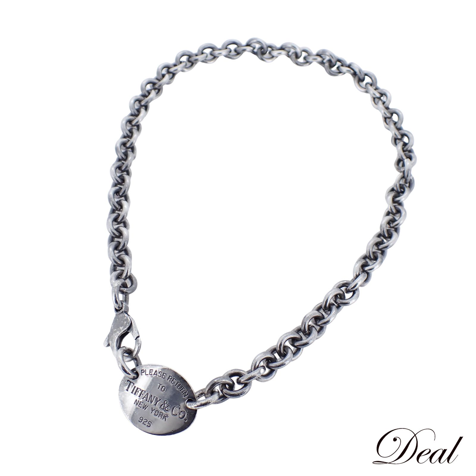ティファニー リターン トゥ オーバル タグ Sv925 チェーン チョーカー