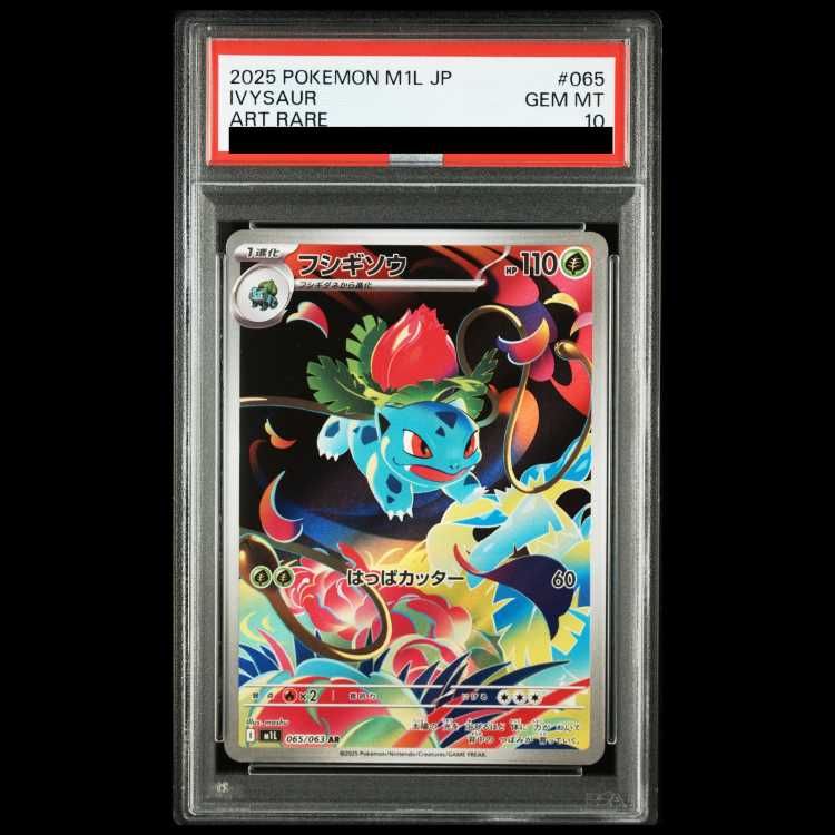 PSA10】フシギソウ AR 065/063 1枚 - メルカリ