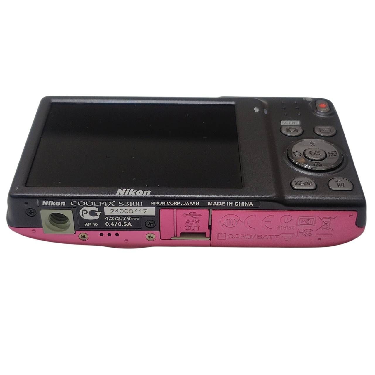 長】Nikon COOLPIX S3100 動作未確認 充電器・充電ケーブルなし 美品