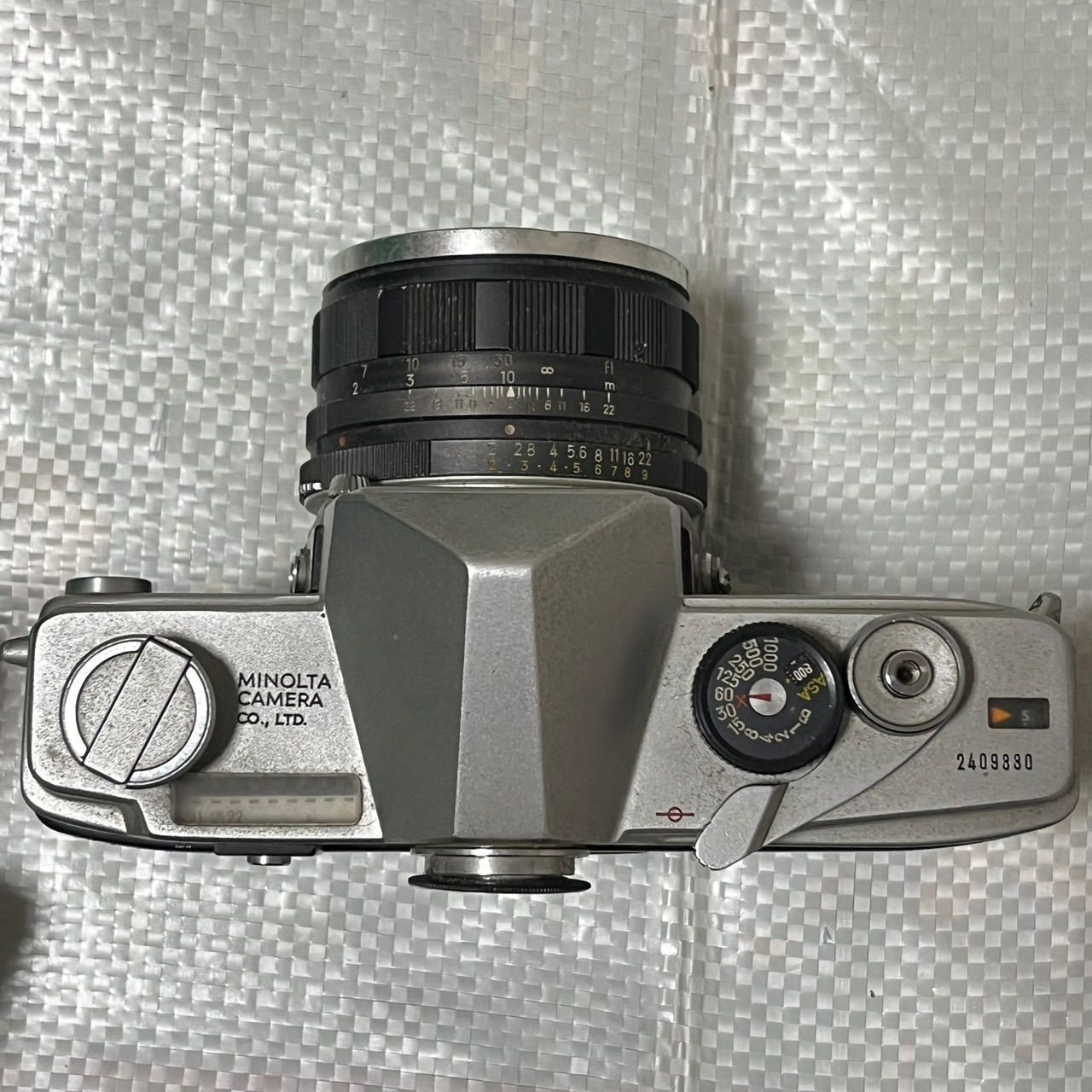 動作未確認 ミノルタ SR-7 AUTO ROKKOR-PF 55mm F2 - メルカリ