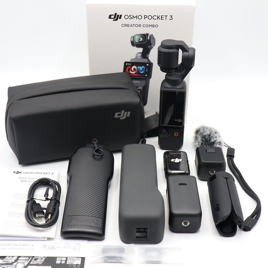 美品】DJI Osmo Pocket 3 Creator Combo OP9913 ジンバルカメラ 4K 1
