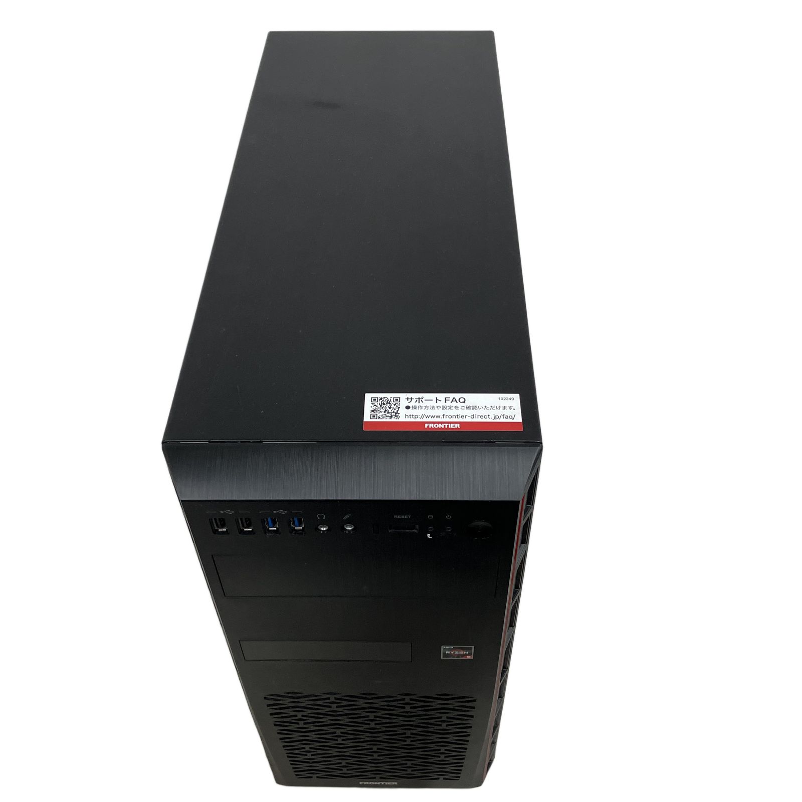 FRONTIER デスクトップ パソコン AMD Ryzen 9 3900X 32GB HDD 2TB SSD