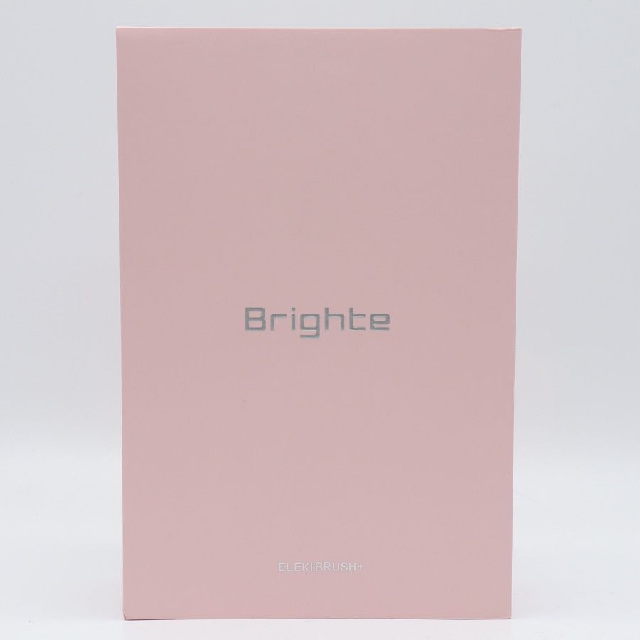 美品】Brighte ELEKI BRUSH+ BRT-FSB180PK ピンク 美顔器 EMS フェイス