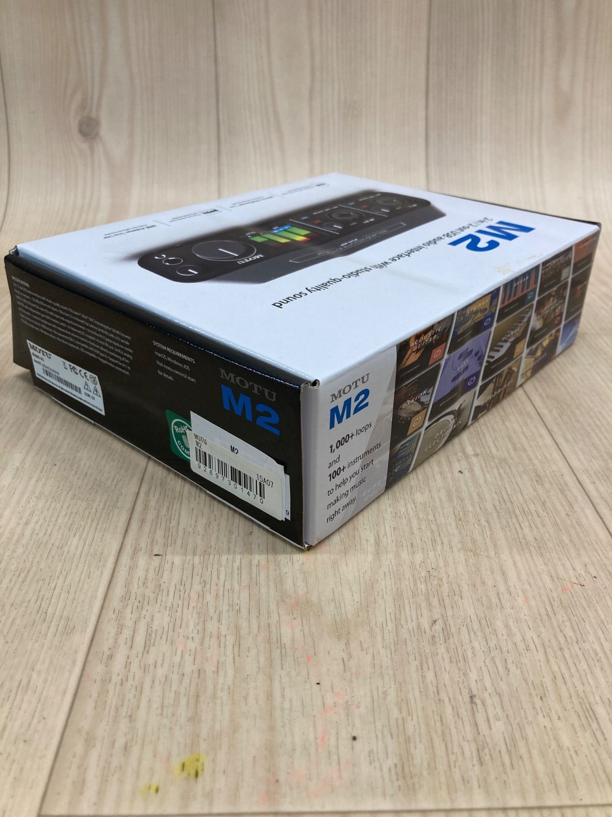 D31 【美品】 MOTU M2 2-in/2-out USB audio intersface USBオーディオ