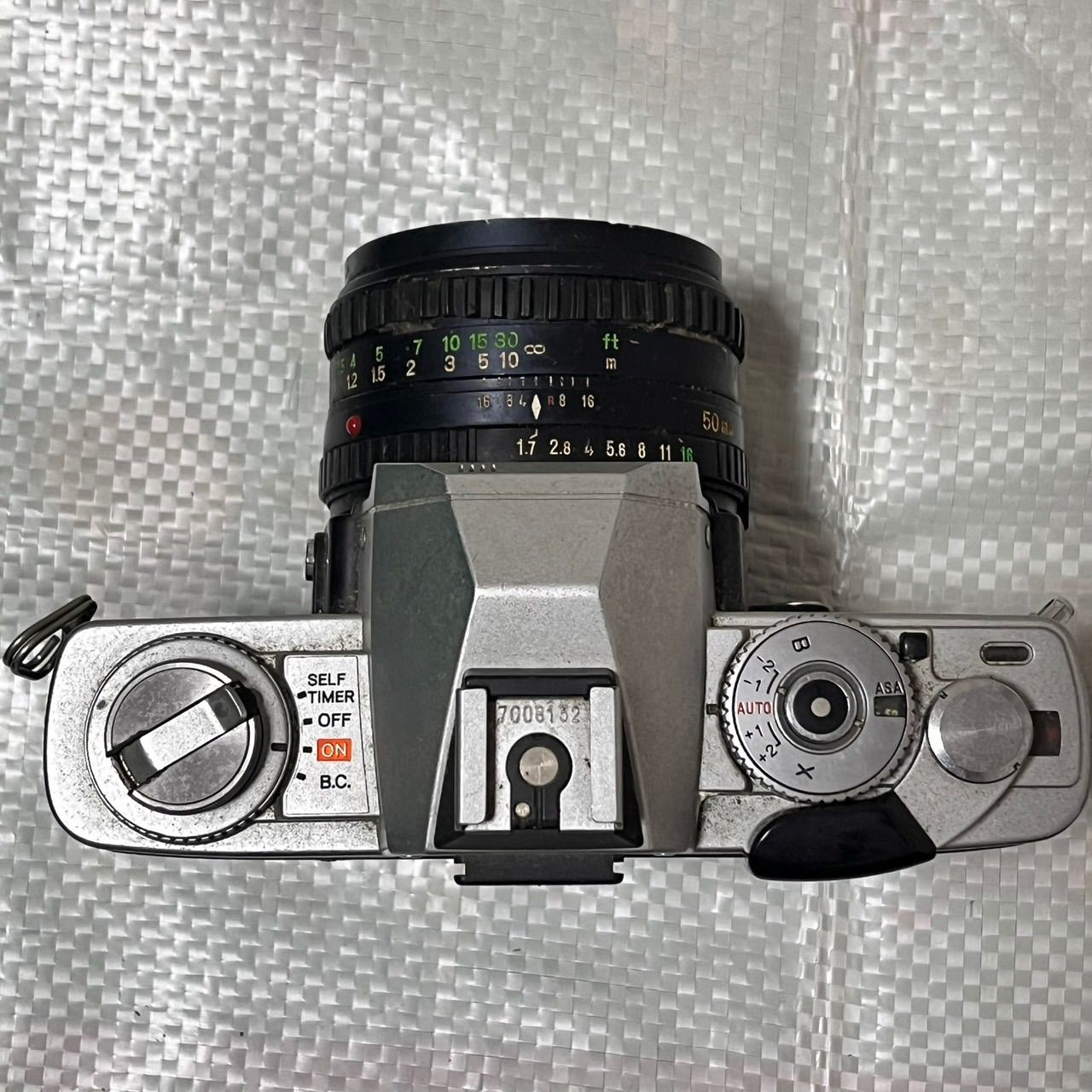 動作未確認 フィルム一眼レフカメラ レンズ付き (MINOLTA X-7
