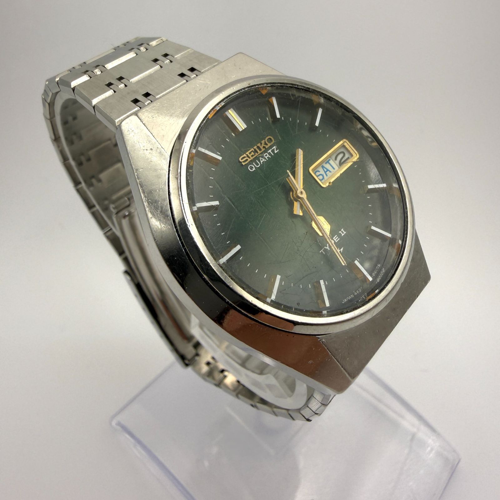 動作未確認 SEIKO セイコー TYPE II タイプ2 4623-8040 クォーツ