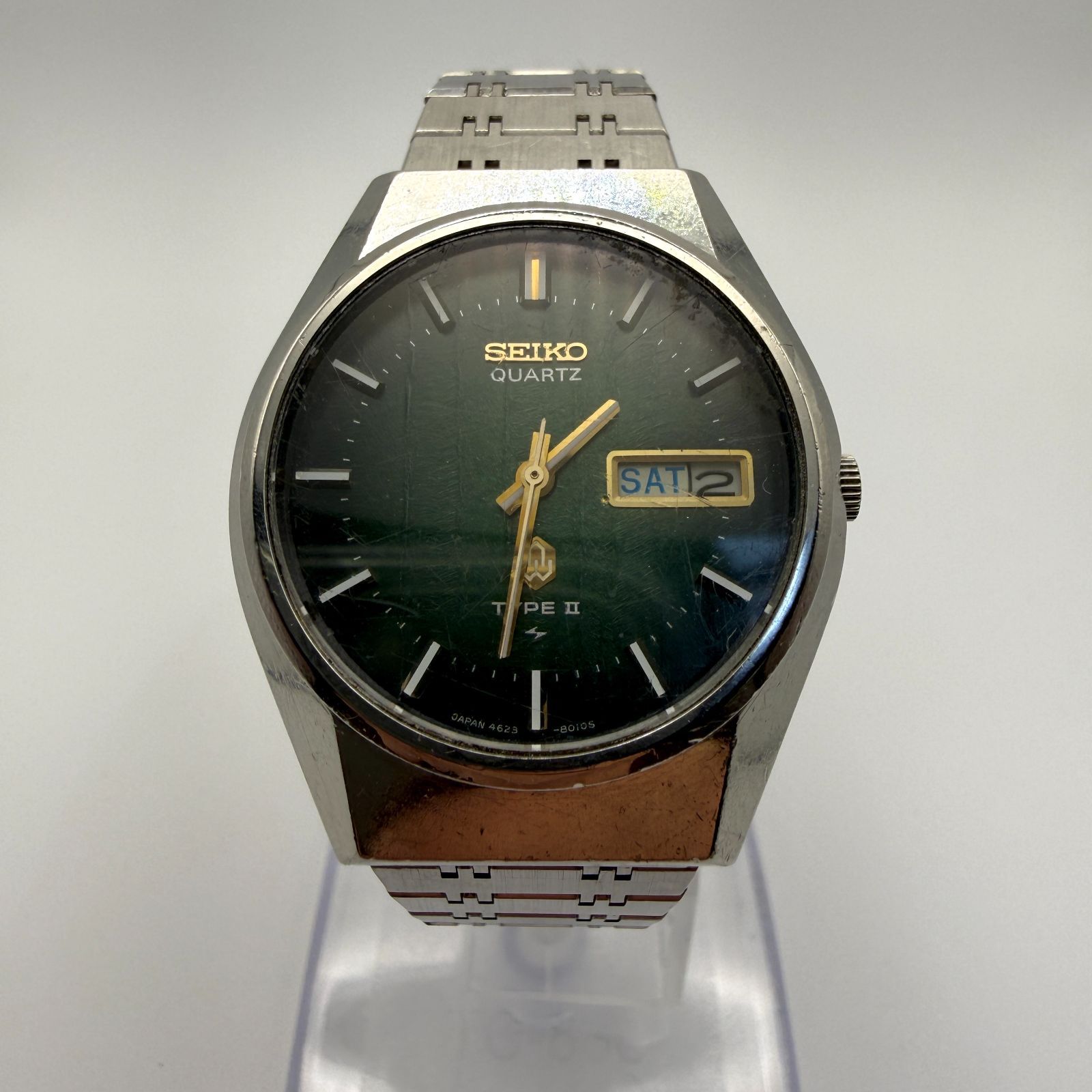 動作未確認 SEIKO セイコー TYPE II タイプ2 4623-8040 クォーツ