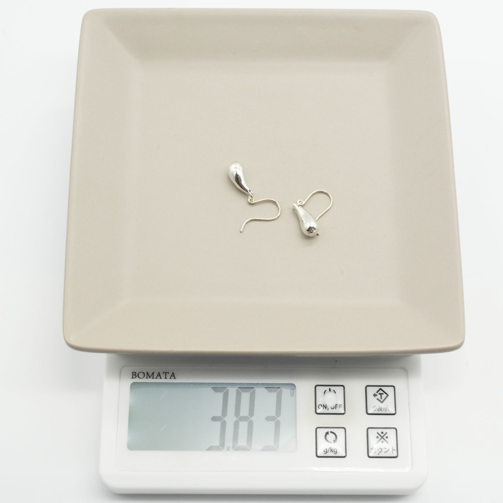 極美品 ティファニー ティアドロップ フック ピアス/25-2755 - メルカリ