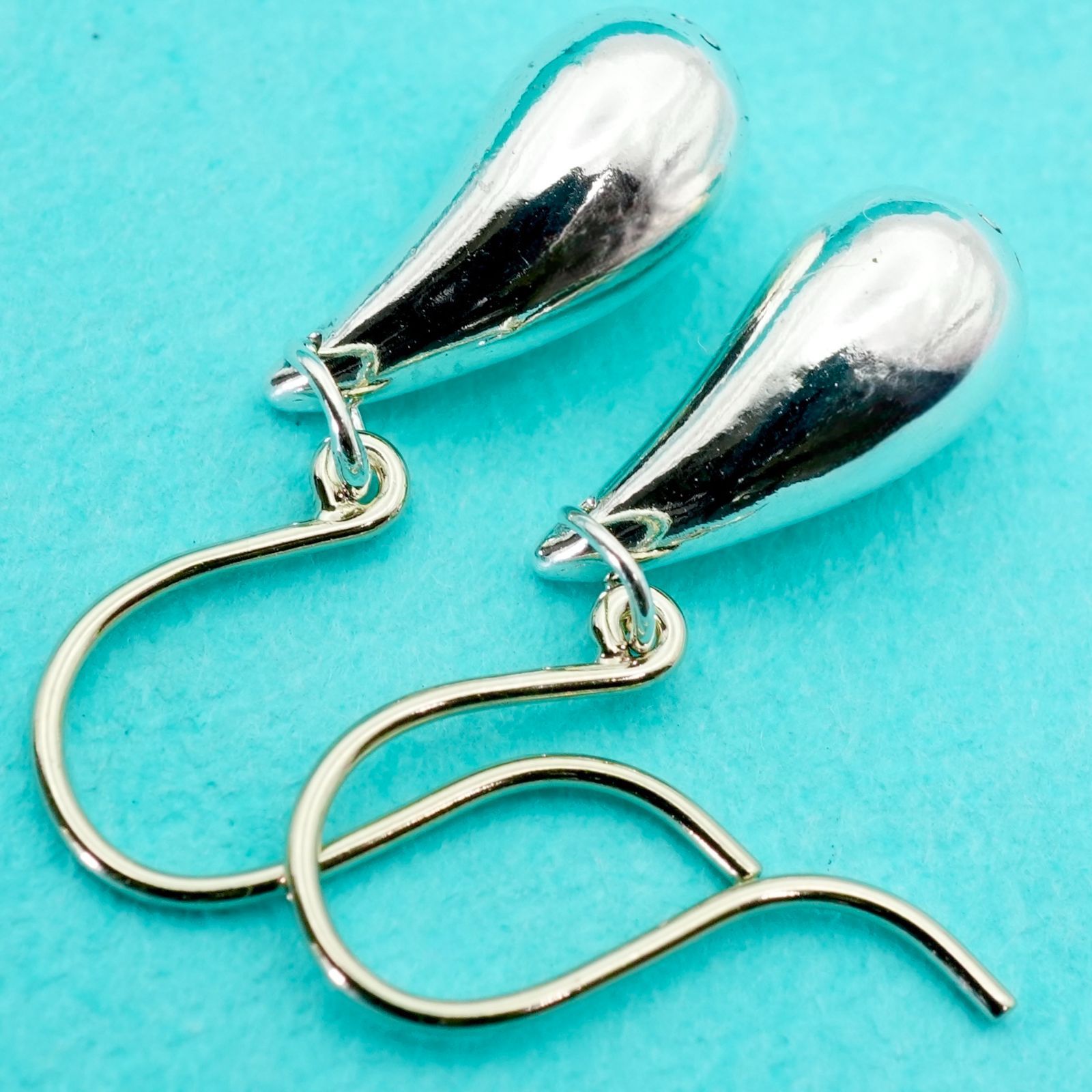 極美品 ティファニー ティアドロップ フック ピアス/25-2755 - メルカリ