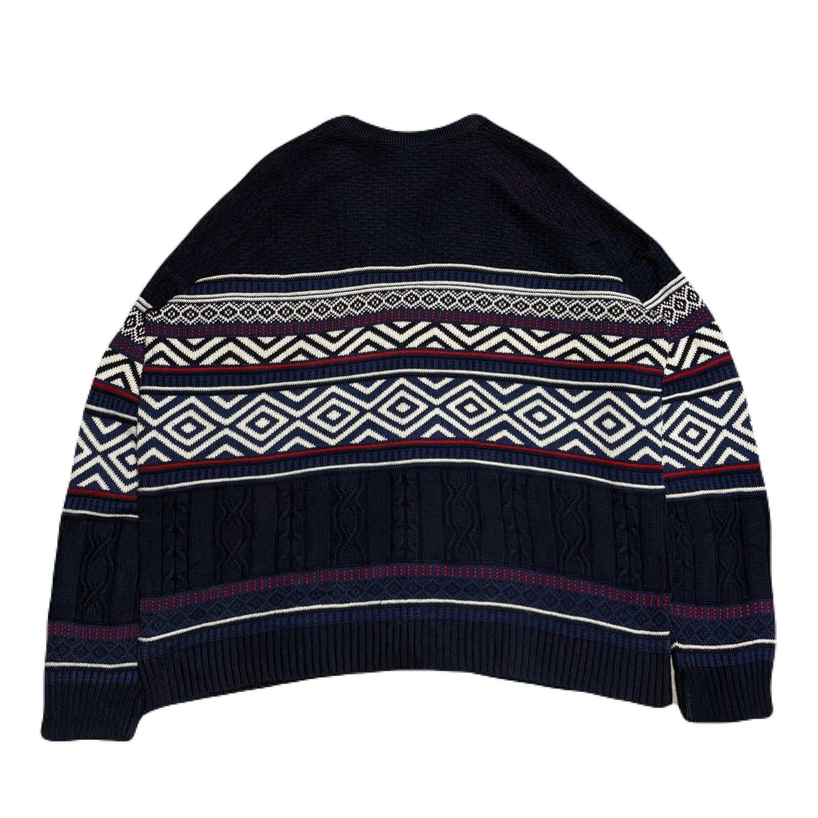 LACOSTE ラコステ Cardigan カーディガン Knit ニット 3Dニット 90s 