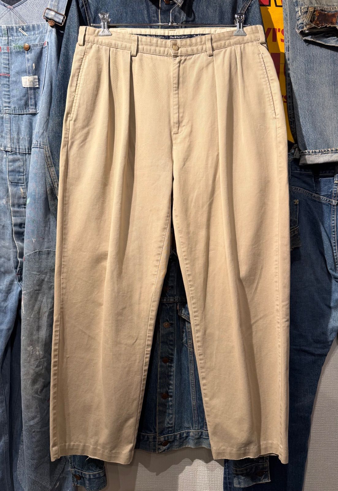 80's~ USA製 / POLO CHINO 】ラルフローレン ポロチノ ANDREW PANT