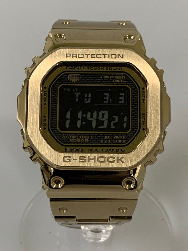  品 G-SHOCK ジーショック DIGITAL WATCH GOLD GMW-B5000GD-9JF デジタル ウォッチ メンズ 腕時計 スクエア 196-260303-em-23-min コーデセット 自動巻き時計 腕時計(アナログ)