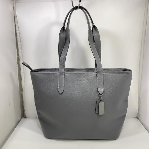 中古】COACH サリバントート バッグ C9876 チャコール R-C コーチ[24