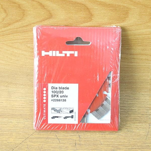 HILTI/ヒルティ ＃2266138 φ100mm(穴径20mm) ダイヤモンドブレード SPXユニバーサル