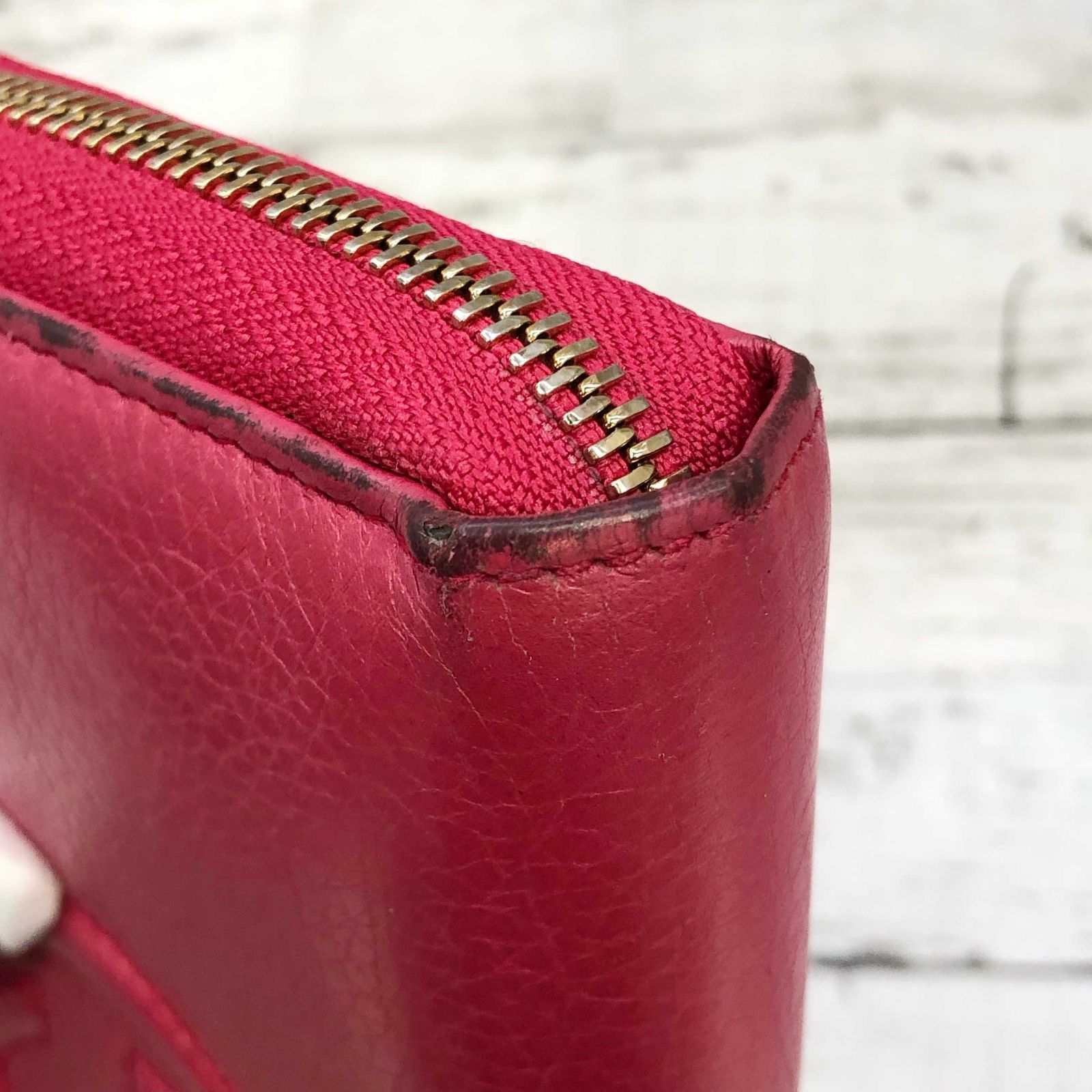 GUCCI グッチ ソーホー インターロッキングGラウンドファスナー 長