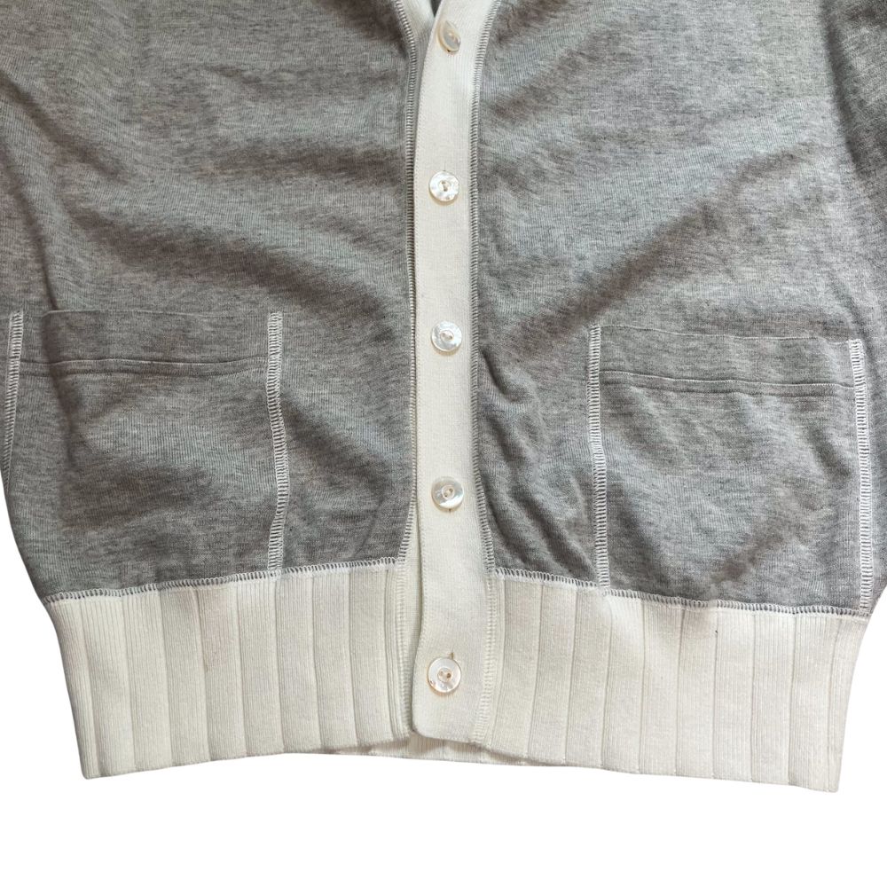 HERILL ヘリル Suvin Cotton Sweat Cardigan グレー 0 カーディガン