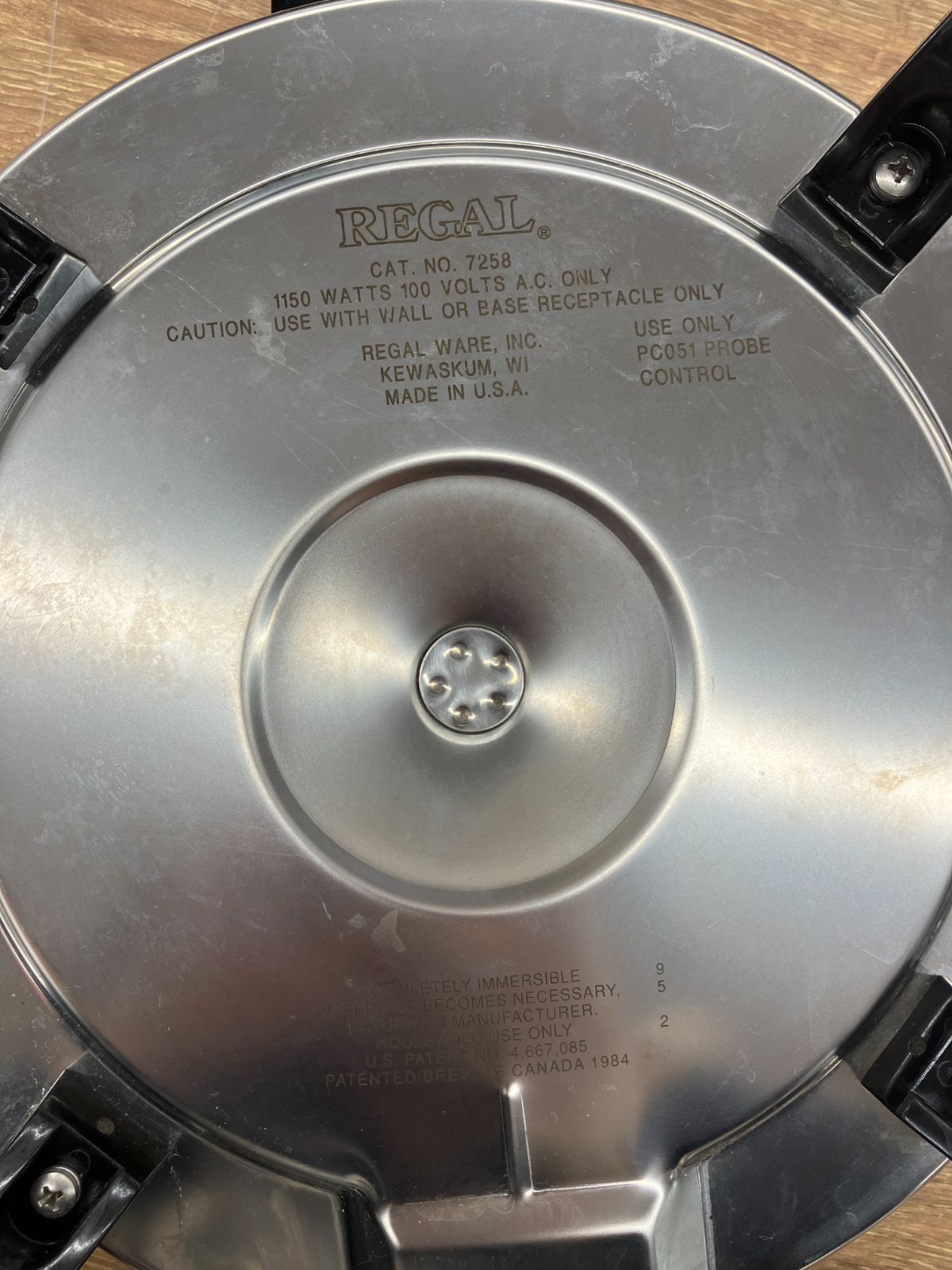 REGAL クイーンズコレクション 電気スキレット 電気鍋 (A3-21) T