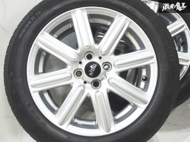 ☆歪み無し☆ ○BMW MINI ミニ 純正 R53 ミニクーパー 16インチ 6.5J+ 