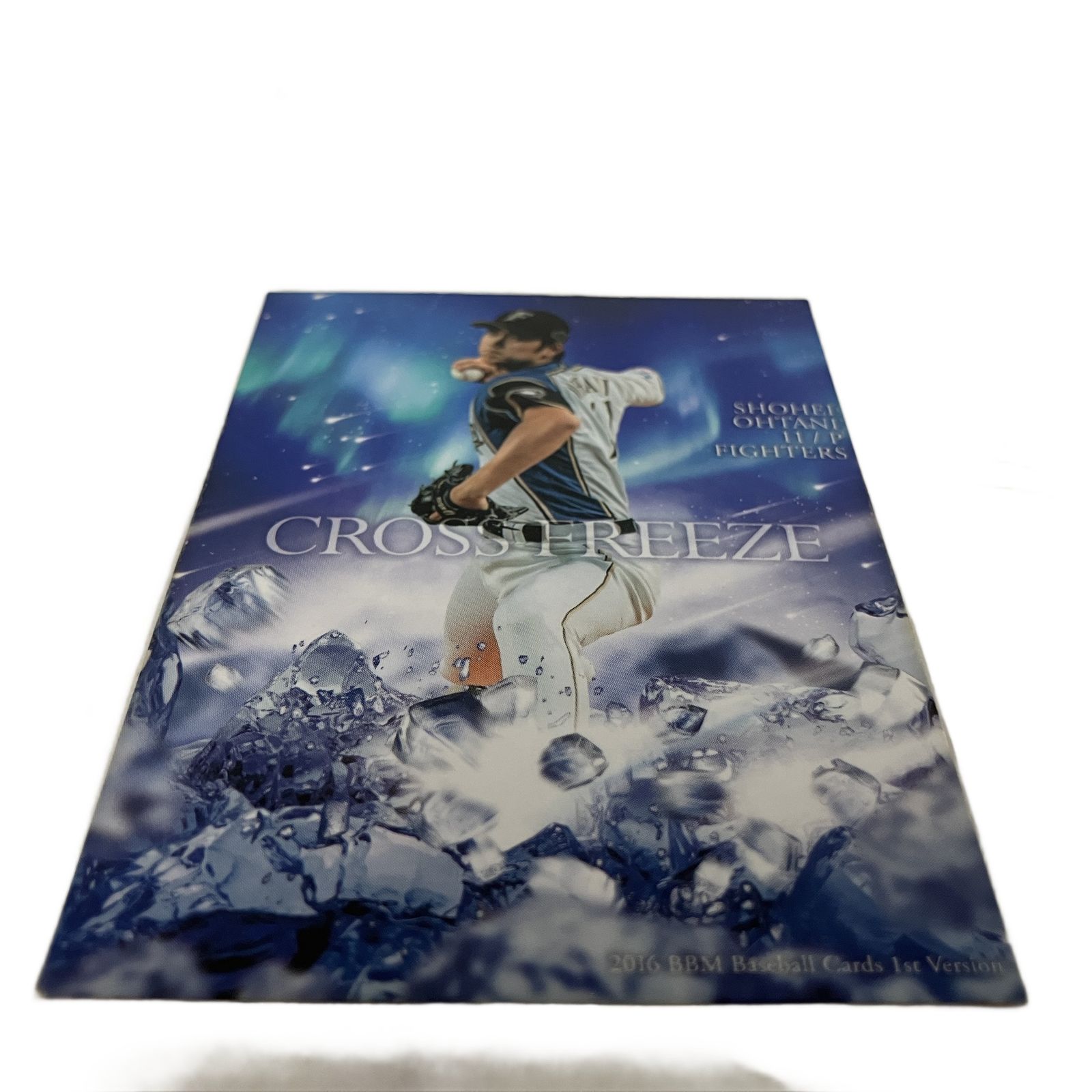 BBM 2016 大谷翔平 1st CROSS FREEZE カード 北海道日本ハム