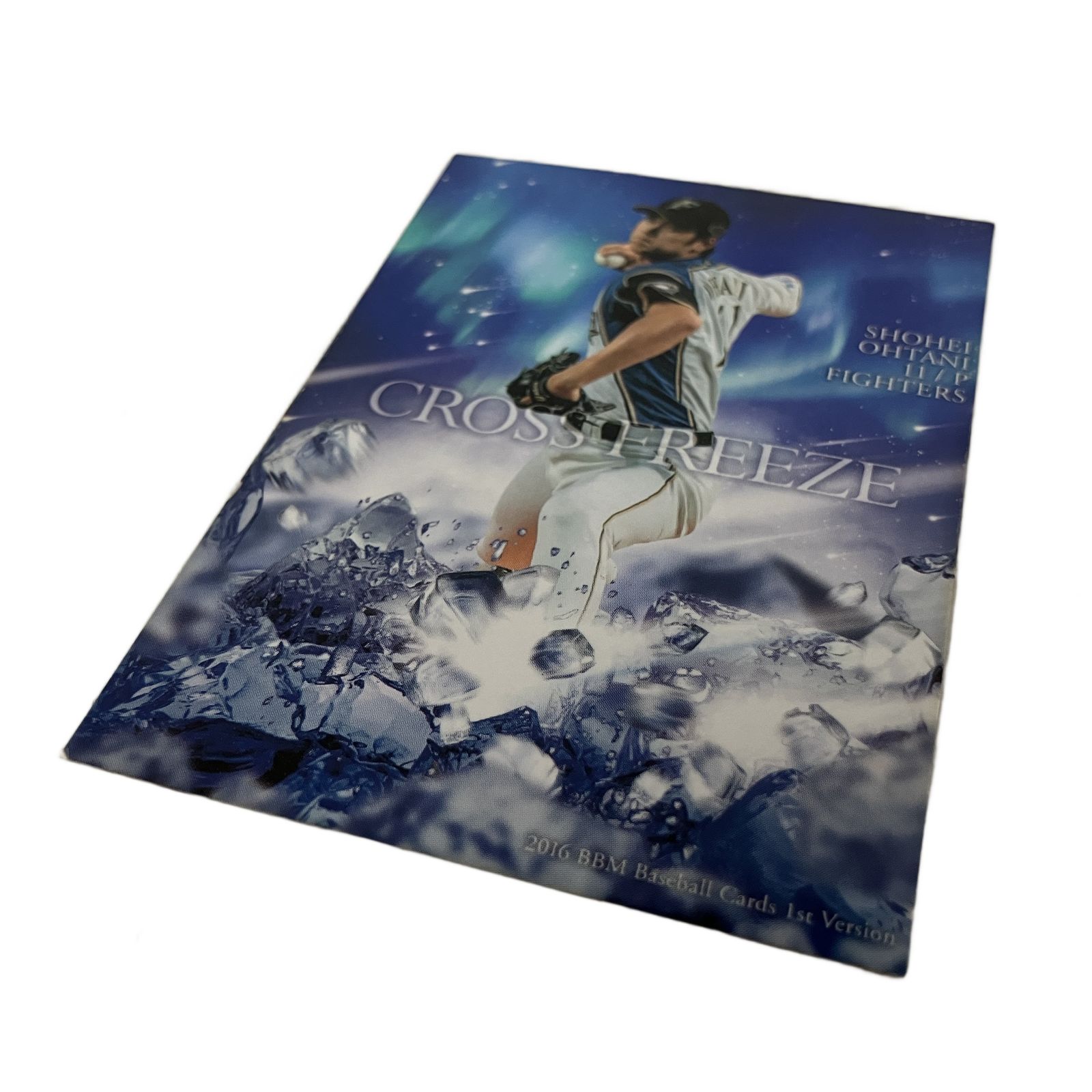 BBM 2016 大谷翔平 1st CROSS FREEZE カード 北海道日本ハム