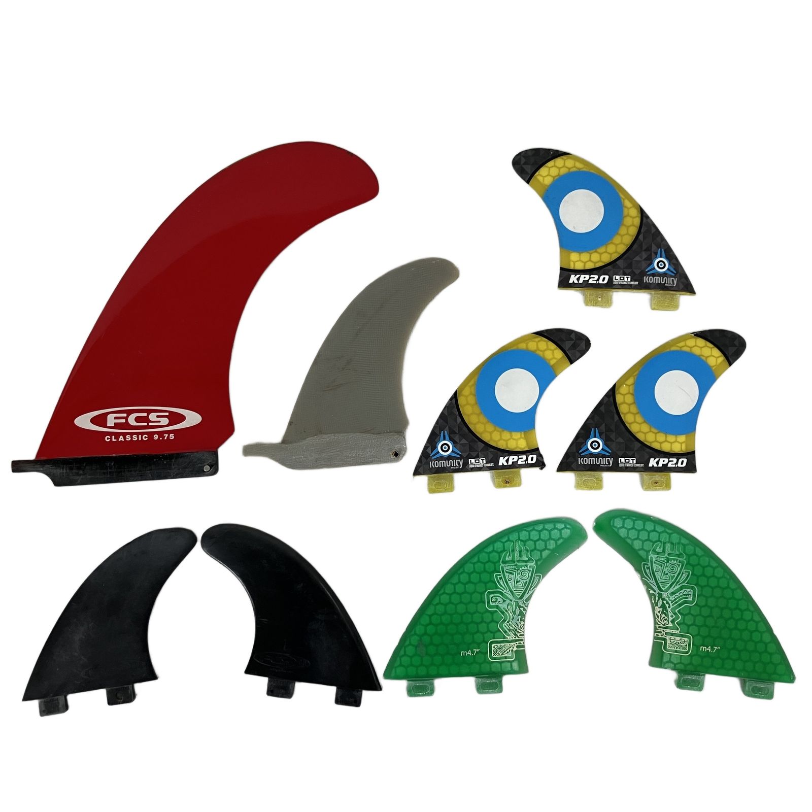 FCS GPR サーフボードフィン 含むおまとめセット マリンスポーツ 中古