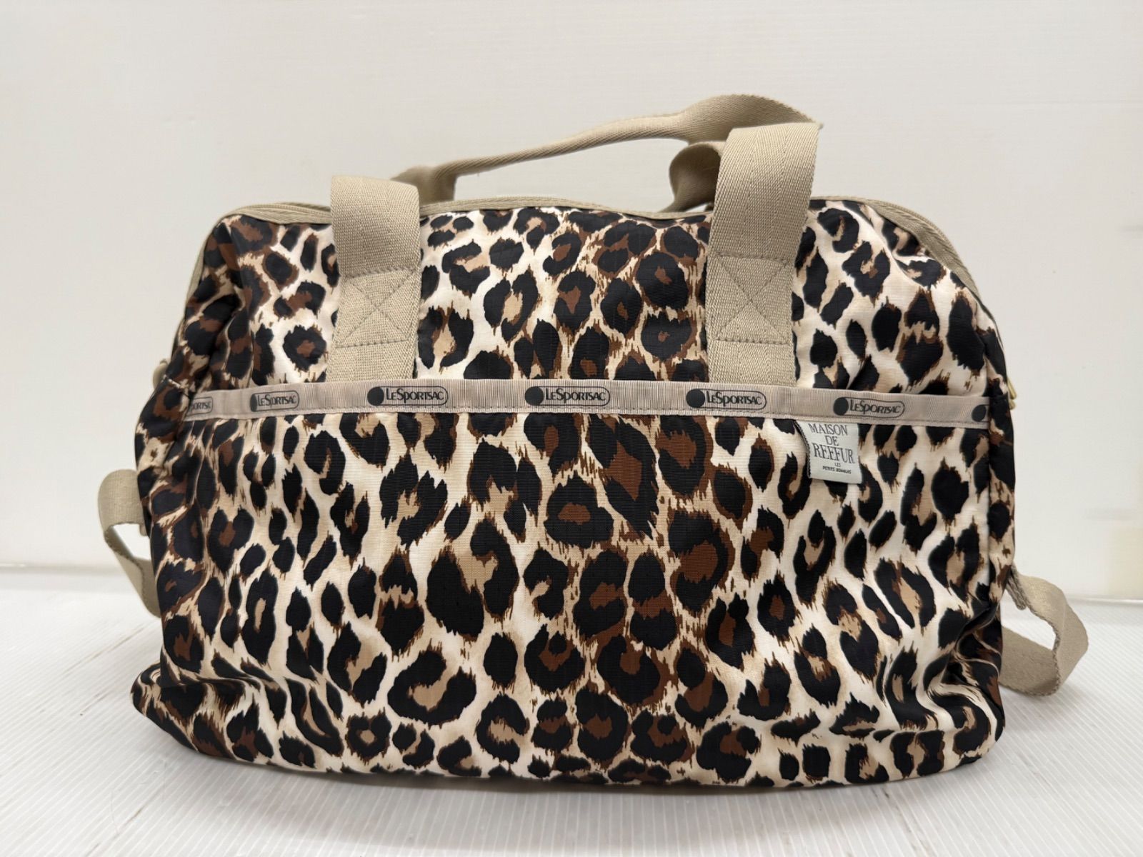 【美品】 MAISON DE REEFUR ボストンバッグ LeSportsac × MAISON DE REEFUR レスポートサック×メゾンドリーファー
