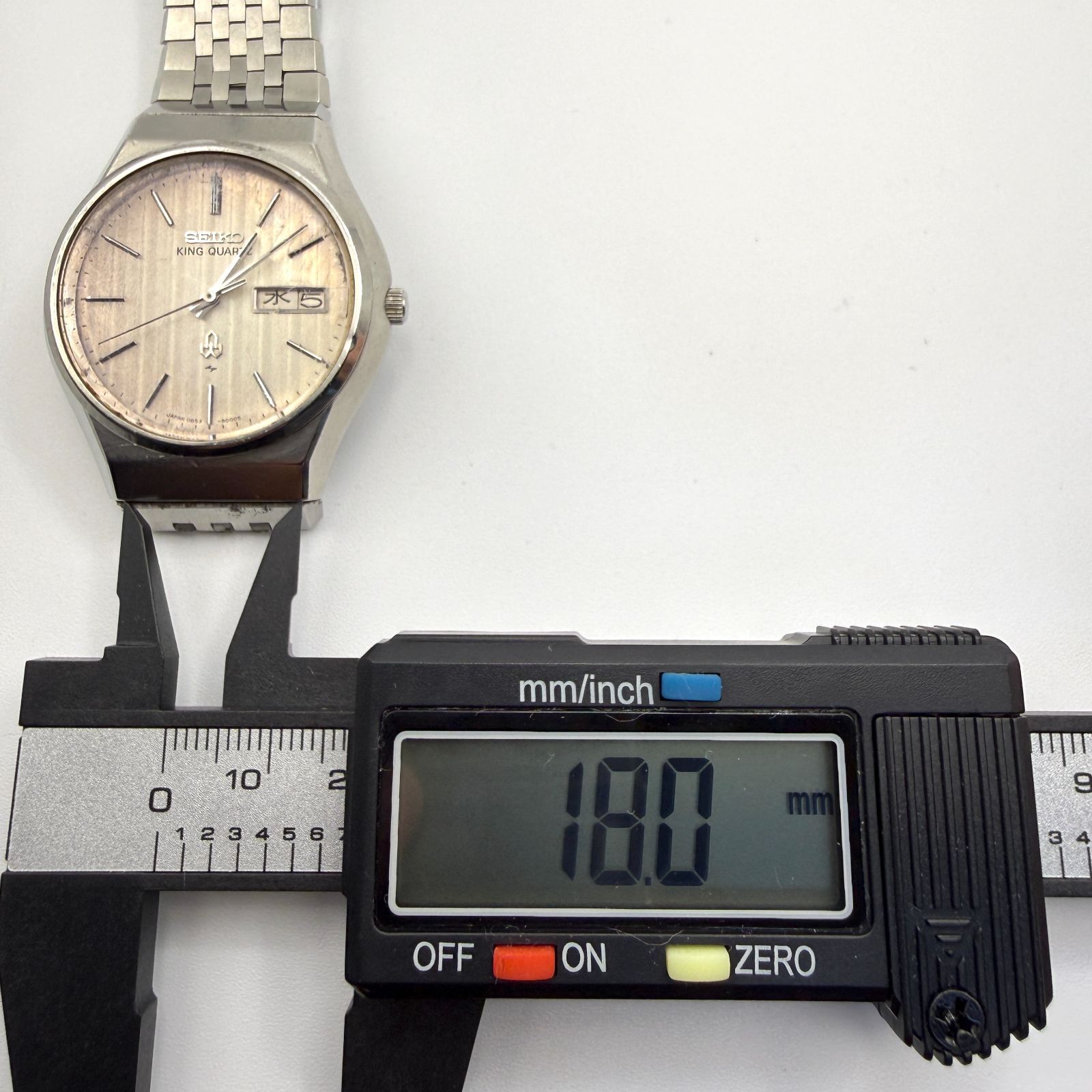 動作未確認 SEIKO セイコー KING QUARTZ キングクォーツ 0853-8000