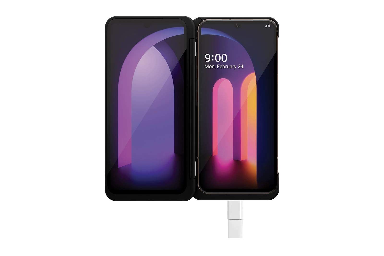 LG純正品】LG V60 ThinQ 5G VELVET デュアルスクリーン用 充電コネクタ