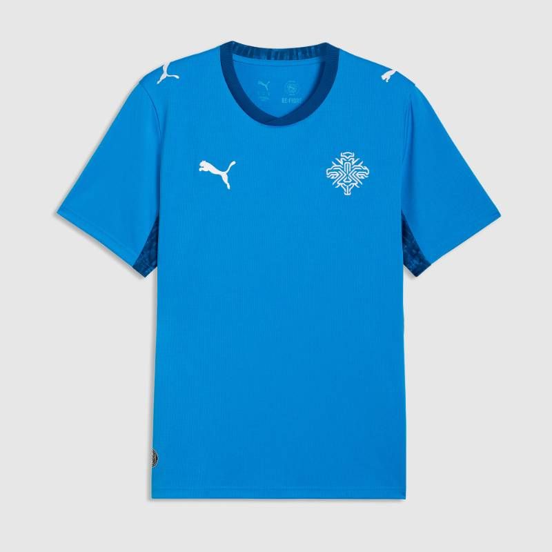 【送料無料・匿名配送】PUMA プーマ アイスランド代表 2026 公式 ホーム シャツ 青 新品 正規品 日本未発売
