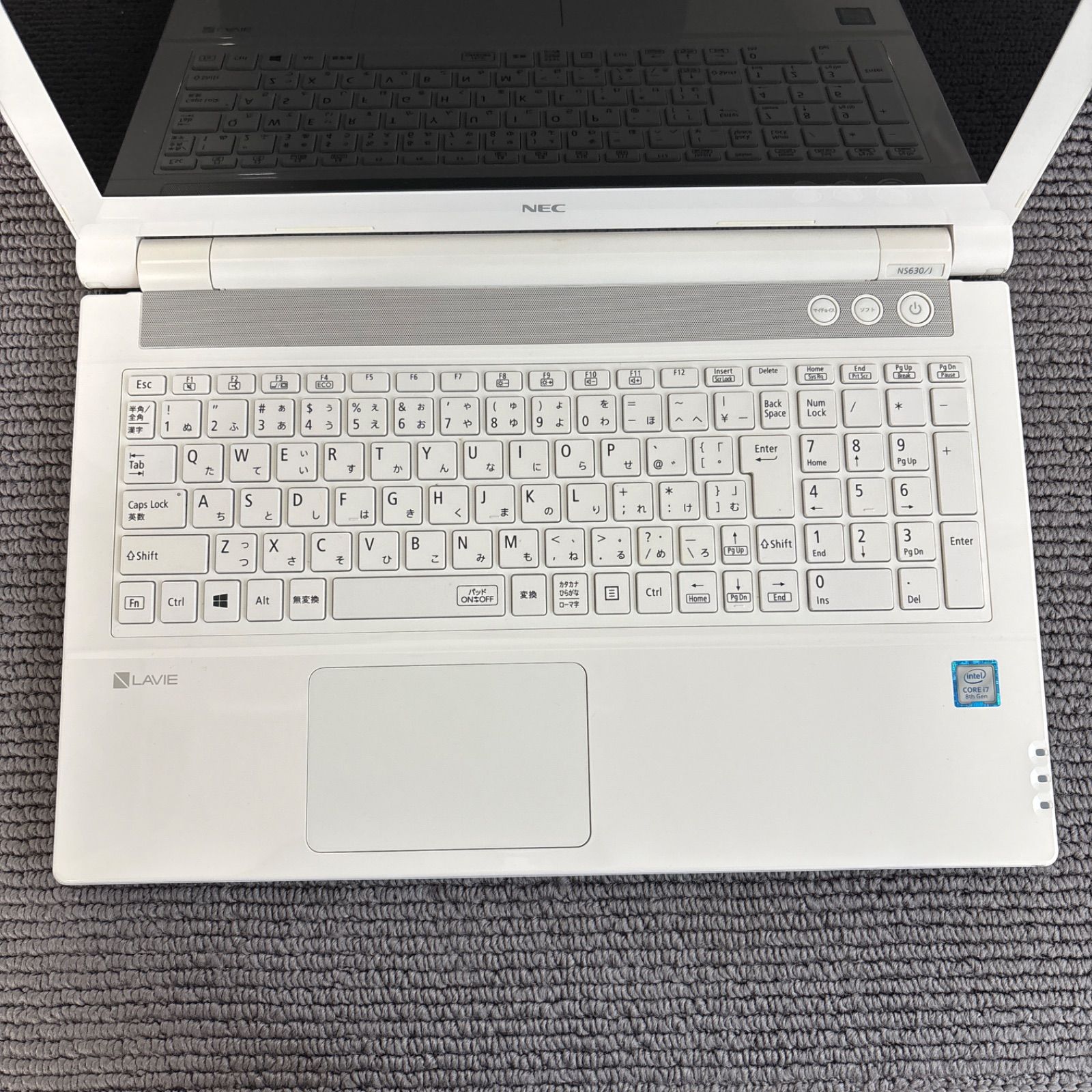 NEC LAVIE NS630/J i7-8550U メモリ4GB AC付き NEC LAVIE NS630/J i7 SSD Win11 中古 - メルカリ
