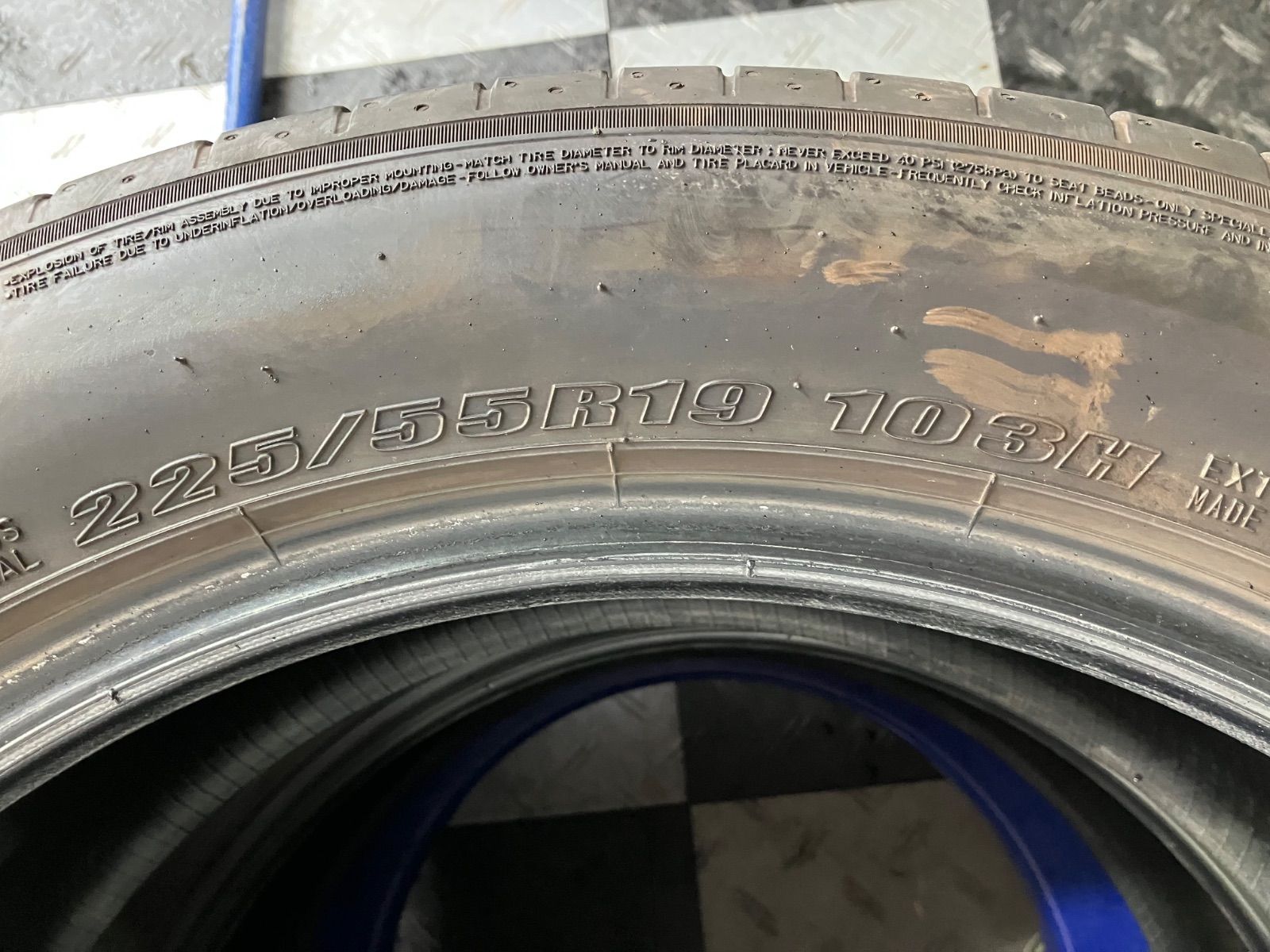送料込み] 225/55R19 103H 2024年製 DUNLOP SP SPORT MAXX 060 