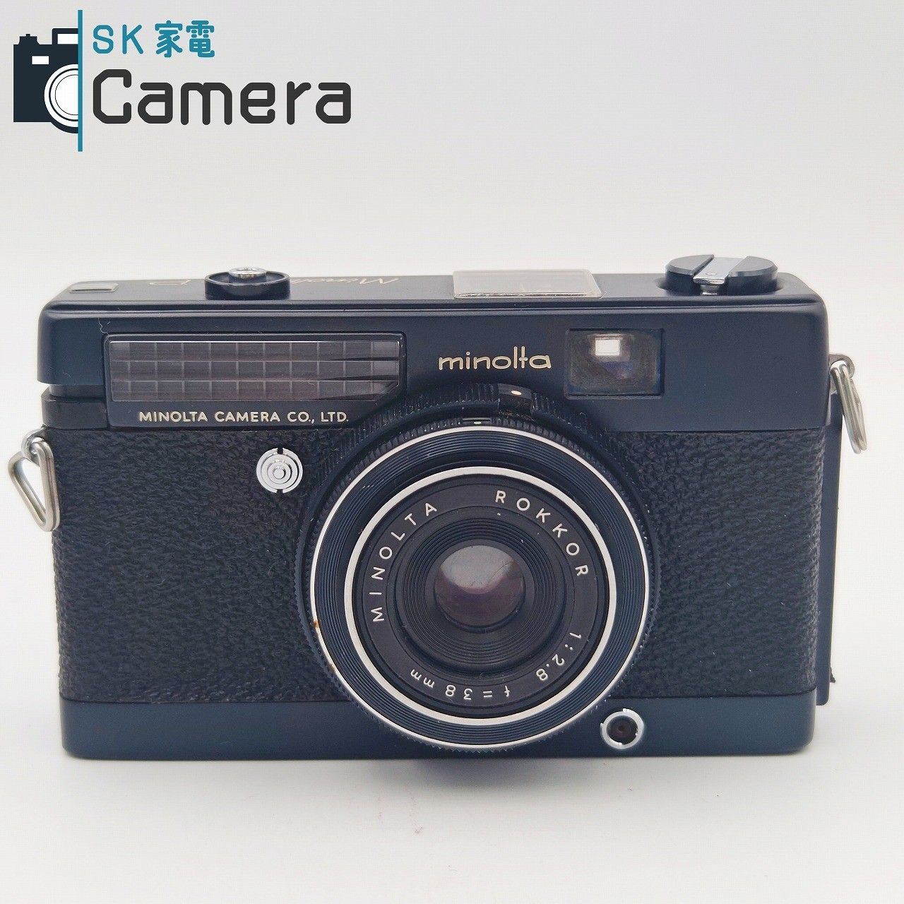 中古】 MINOLTA Minoltina-P ROKKOR 38mm F2.8 ブラック ミノルタ 訳