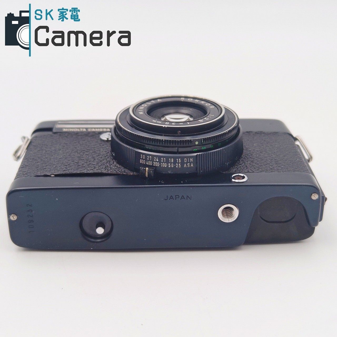 中古】 MINOLTA Minoltina-P ROKKOR 38mm F2.8 ブラック ミノルタ 訳