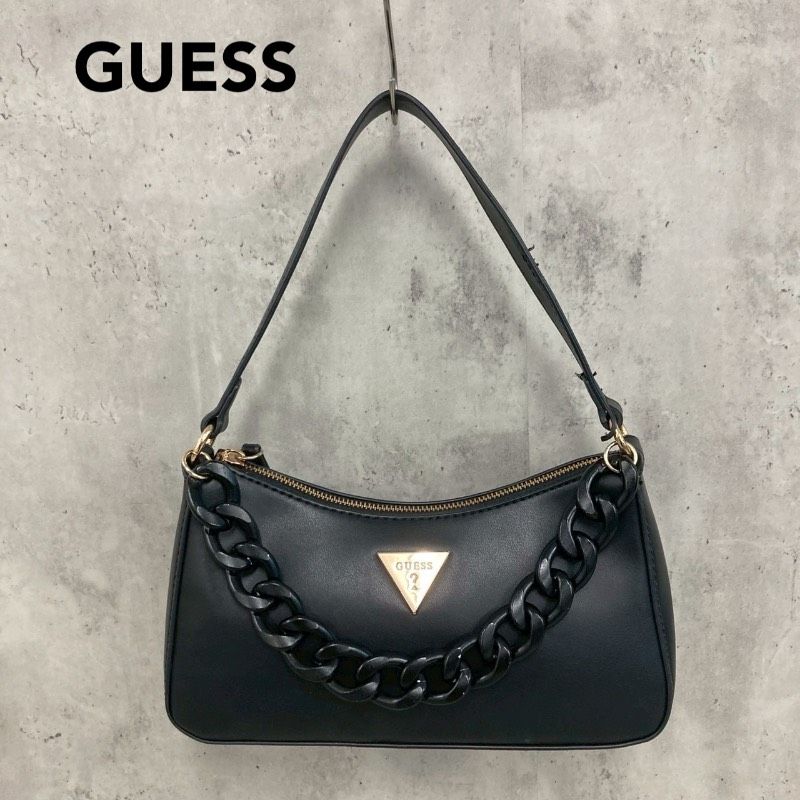 GUESS ゲス ブラック 黒 GABBI Mini Top Zip ハンドバッグ ミニバッグ