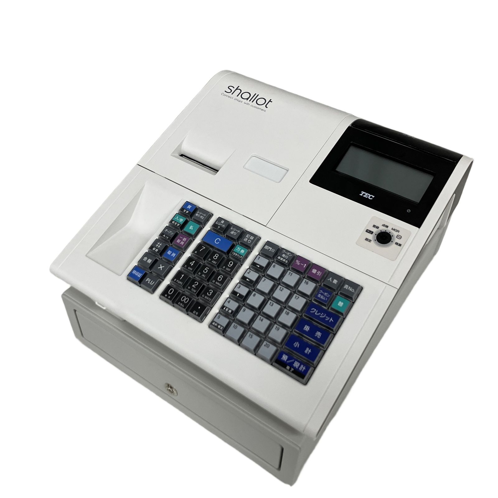 東芝テック MA-700 電子 レジスター ホワイト 事務 店舗用品 中古 美品