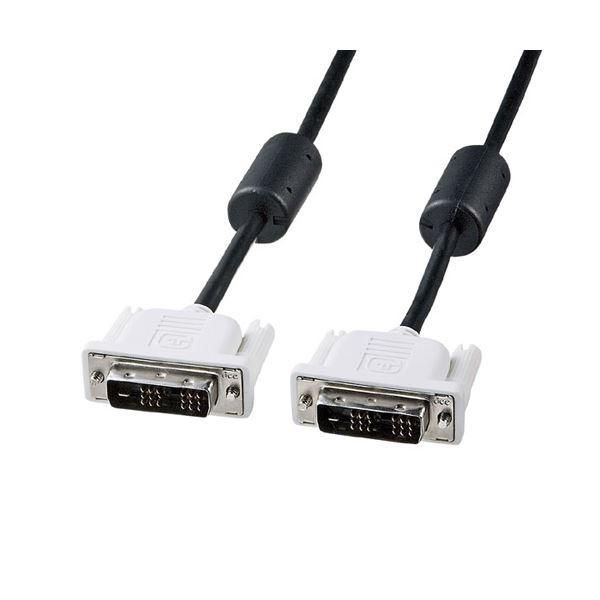 まとめ)サンワサプライ DVIシングルリンクケーブル KC-DVI-15SL〔×2