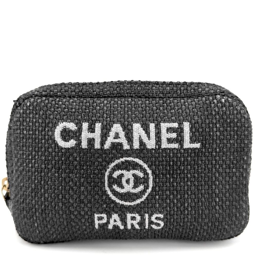 シャネル ポーチ レディース ドーヴィル ココマーク 小物入れ CHANEL