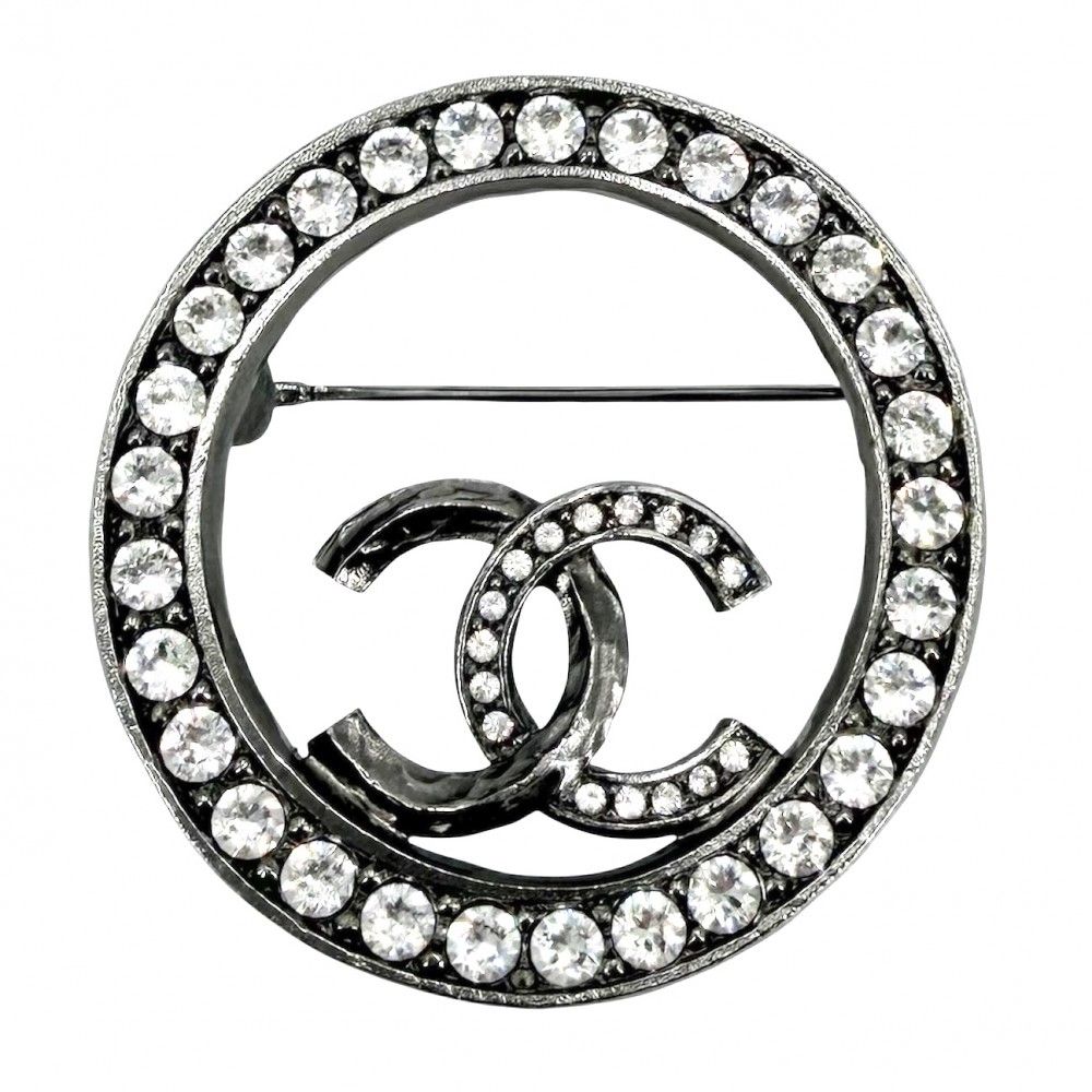 シャネル ブローチ レディース ラウンド ココマーク アクセサリー