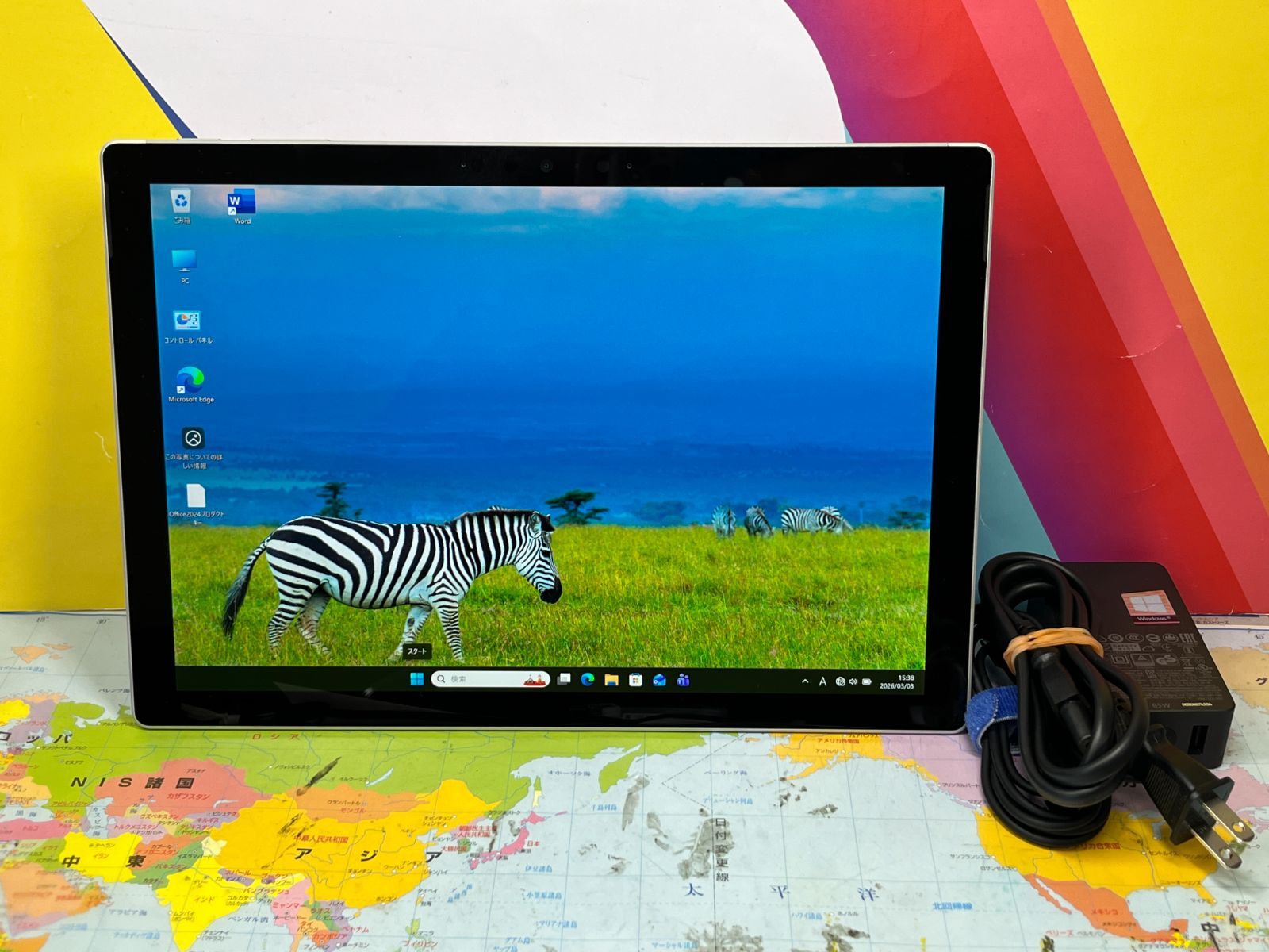 極美品 Surface Pro7 12.3型 タブレット Office2024 - メルカリ