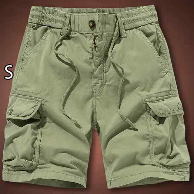 [S ]メンズ ファッション 服 男性用 オシャレ シンプル 大人 かっこいい ストリート ワークパンツ アメリカン 大きいサイズ ゆったり マルチ ポケット パンツ 快適  ストレッチ カジュアル ミ 名