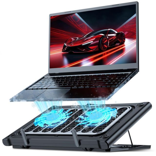 Zxyceo【2025新登場・最強の大型冷却ファンを2基搭載】ノートパソコン
