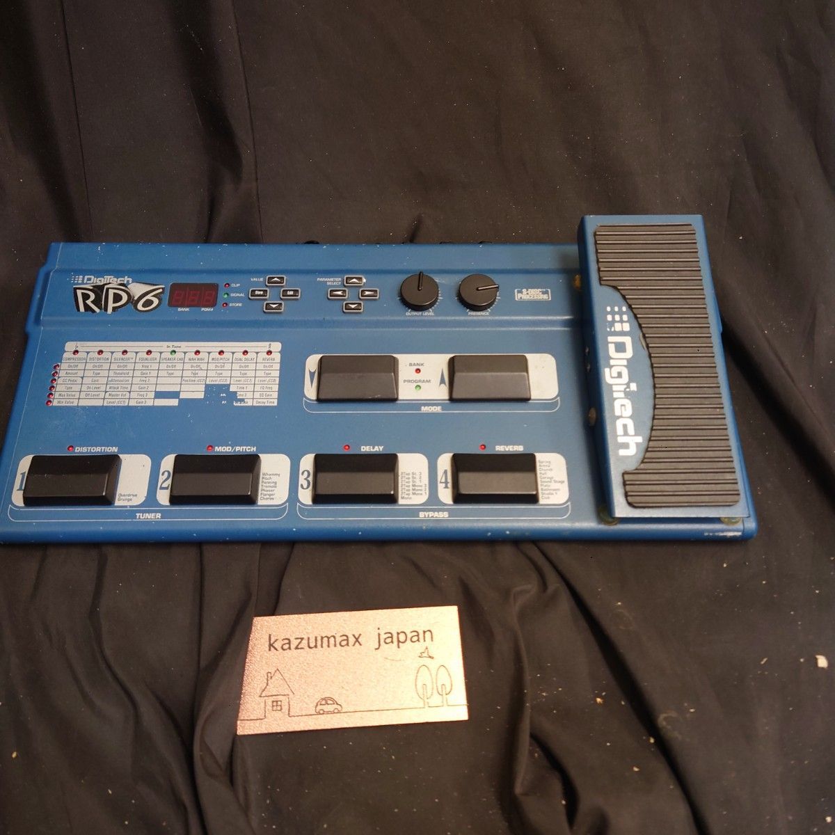 DIGITECH RP6 Guitar Multi Effects Processor 動作品 本体のみ ギター