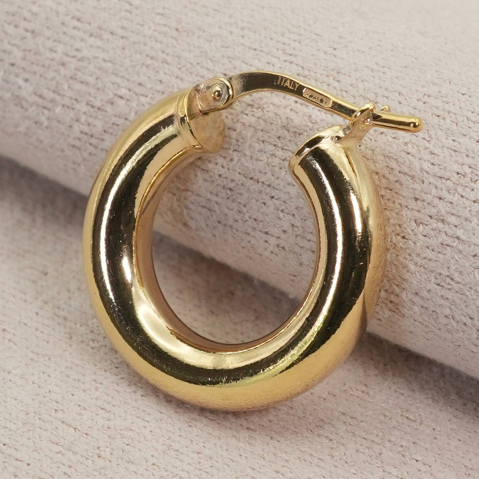 ボッテガヴェネタ フープ ピアス エッセンシャル ゴールド 片耳/25