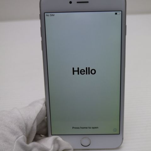 美品 DoCoMo iPhone6 PLUS 64GB シルバー 即日発送 スマホ Apple