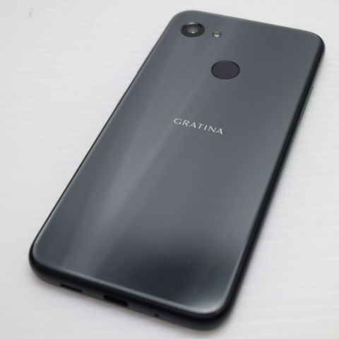 美品 KYV48 GRATINA ブラック スマホ 白ロム 土日祝発送OK 04000 KYV48
