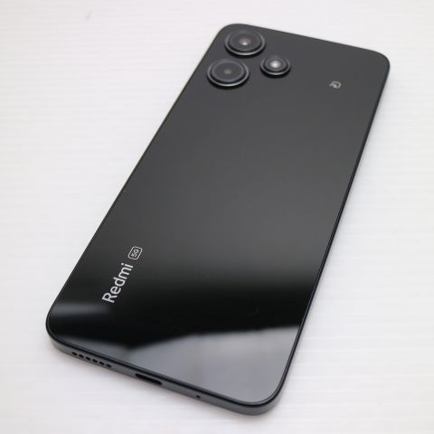 新品同様 Redmi 12 5G XIG03 ミッドナイトブラック スマホ Xiaomi 即日