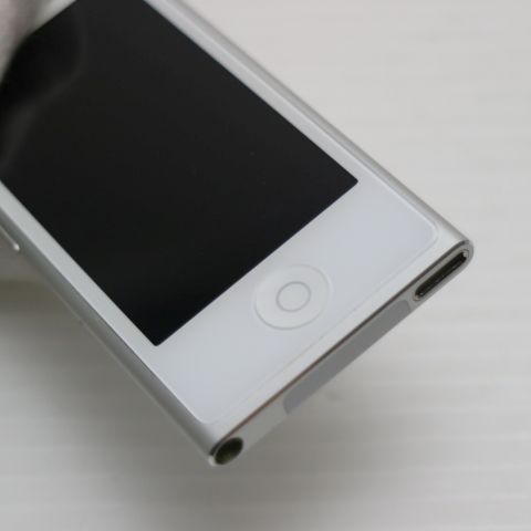 新品同様 iPod nano 第7世代 16GB シルバー 即日発送 MD480J/A MD480J